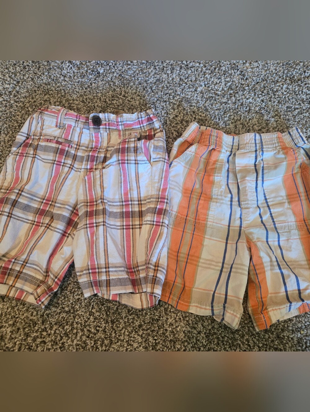 Boys 3T Plaid Shorts Bundle